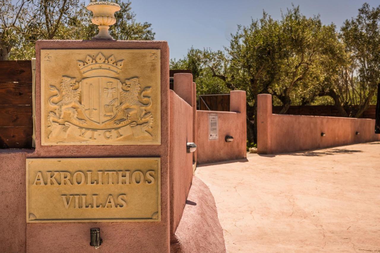 Akrolithos Villas Kouvalata المظهر الخارجي الصورة